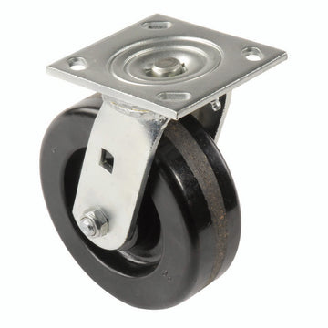 8" Plastic Wheel by Casters, Wheels & Industrial Handling – 9.5"L x 2"W x 9.5"H, Plastic, Model CW4-820S-PHRB