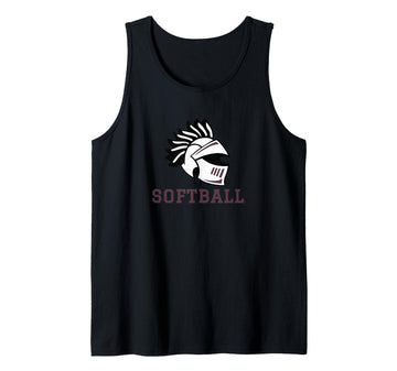 Curtis High School Warriors Softball Tank Top by Curtis High School, Staten Island, NY 10301 – Black, Model M68TEY47MM7