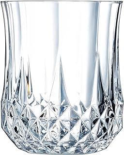 Eclat Cristal D'Arques Longchamp Mixer Shot Glass, Crystal, 1 ½ OZ, Pack of 6