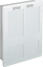 TPI HF3386DRP Series 3380 Steel Commercial Fan Forced Ceiling Heater, Standard, 4/3 Kw, 16.8/14.4 Amps