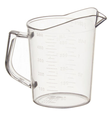 1 Pint Plastic Commercial Measuring Cup by Winco – 1 Pint, 1.0 pints, Polycarbonate, Clear, Model PMU-50