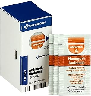 First Aid Only FAE-7021 SmartCompliance Refill Antibiotic Ointment Packets, 10 Count