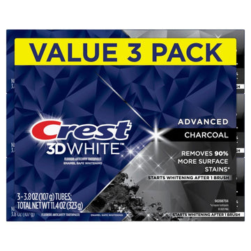 3D White by Crest – 3.8 Ounce (Pack of 3), Pack of 3