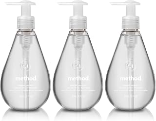 Method Gel Hand Soap, Sweet Water, 12 Ounce (3 pack)