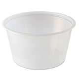 4 Oz Portion Cups FAB PC by Fabri-Kal – 2500 Count (Pack of 1), 4.0 fluid_ounces, Polystyrene, Translucent, Model FABPC400