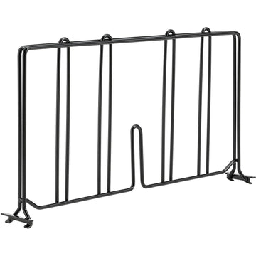 Black Epoxy Divider by Nexel – Steel, Black, Model AD818B