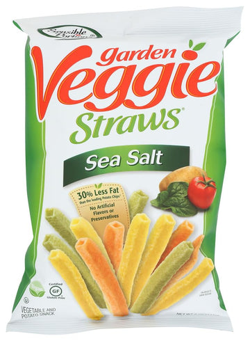 Sea Salt Veggie Straw by Sensible Portions – One Size, Plastic, No Color, Pack of 12, Model 829515302108