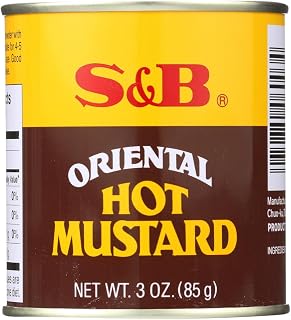 S&B S & B Mustard Powder Oriental Hot ( pack of 3)