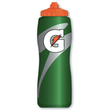 Water Squeeze Bottle by Gatorade – 32 Ounces, Plastic, Green, Model FBA_49973