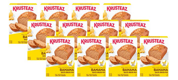 Banana Quick Bread Mix by Krusteaz – 15 Ounce (Pack of 12), Pack of 12