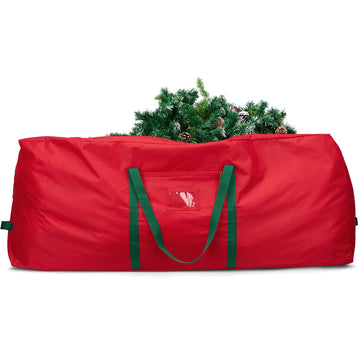 MaidMAX Artificial Tree Storage Bag, Holds 9 Foot Trees, Red