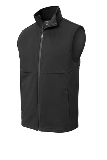 Unisex Soft Shell Vest by SPORT-TEK – 4X-Large, Deep Black, Model ST981