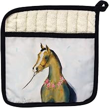 Betsy Drake PT132 Horse & Garland Pot Holder