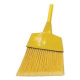 Corn/Fiber Angled-Head Lobby Brooms by Boardwalk – Corn/Synthetic Fibers, Wood, Yellow, Model BWK BRMAXIL