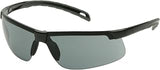 Pyramex Ever-Lite Lightweight Safety Glass Black Frame Gray H2Max Anti-Fog Lens Bio-circular Based