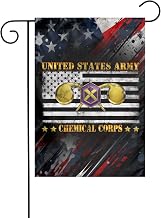 Garden Flag US Chemical Corps US Flag 12x18in Gives New Life Outdoor7