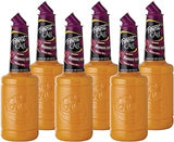 Finest Call Premium Passion Fruit Puree Drink Mix, 1 Liter Bottle, 6 Pack | Tangy, Tart Fruit Flavor Profile | Cocktails & Mocktails, Premium Ingredients, Consistent Quality, Easy Pour Spout