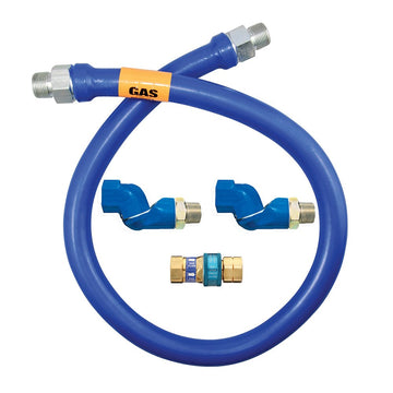 Safety System Moveable Gas Connector Hose Assembly by Dormont – Model 1675BPQ2S72