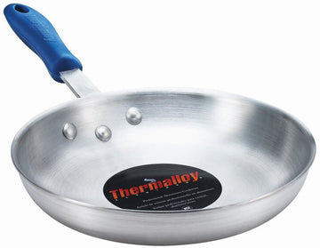Browne 10" Aluminum Standard Weight Fry Pan by Browne Foodservice – 10 Inch, 8.0 gallons, Aluminum, Stainless Steel, Model 5813810