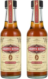 Scrappy's Bitters Grapefruit, 5 oz - Organic Ingredients, Finest Herbs & Zests, No Extracts, Artificial Flavors, Chemicals or Dyes. Made in the USA! (Pack of 2) | Herbs & Zests, No Extracts, Artificial Flavors, Chemicals or Dyes, Made in the USA
