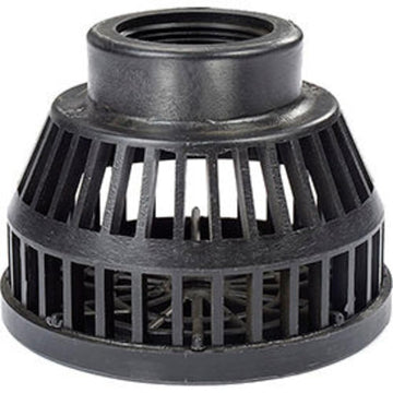 Suction Strainers by Apache – 5.5"L x 4"W x 4"H, Polypropylene, Black, Model 70002760