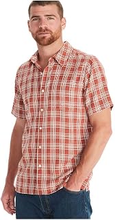 MARMOT Eldridge Novelty Classic Short Sleeve Auburn/Papyrus XL