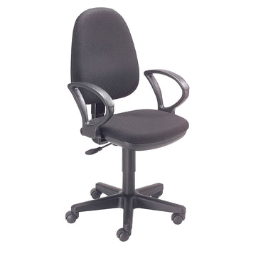 Ergonomic Multifunctional Chair by Global Industrial – Plastic, Black, Model 506751BK