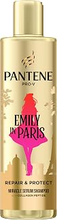 Pantene Pro-V Emily in Paris Repair & Protect Miracle Serum Shampoo for All Hair Types, Daily Hair Cleanser with Pro-V Formula and Collagen Peptides, Limited Edition, 250 mL / 8.45 oz