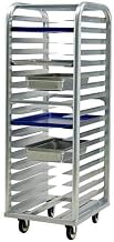 Newage Industrial 4338" Lifetime Series" Roll-in Height Wide Angle Pan Rack, 3" Space, 18 Pan Capacity