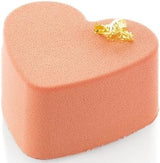 Silikomart SQ086 Baking Mold with 24 Heart Cavities 2.87 Inch x 3.07 Inch x 1.57 Inch High