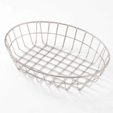 Oval Grid Wire Basket by American Metalcraft – Stainless Steel, Silver, Model GOVS811