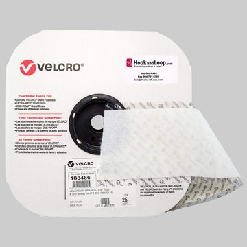 Reclosable Fastener White 4 W by VELCRO Brand – Nylon, Model 188466