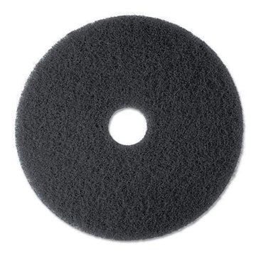 MMM08386 - 3m Low-Speed Stripper Floor Pad by 3M DI-NOC – 13 inches, Nylon/Polyester Fiber, Black, Model 7200-13