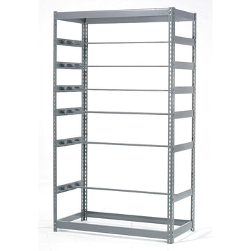 RDR24488 Reel Storage Rack by Nexel – 24"L x 48"W x 84"H, Alloy Steel, Grey Baked Enamel Finish, Model 390213