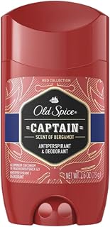 Old Spice Antiperspirant Deodorant for Men Captain Scent Red Collection 2.6 Ounce (Pack of 12)