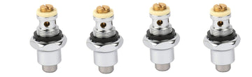 005312-40 Pedal Valve Bonnet Assembly (Pack of 4) by T&S Brass – Pack of 4, Brass