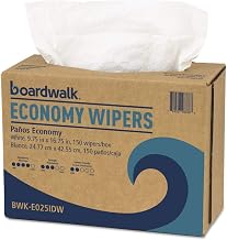 Boardwalk BWKE025IDW Scrim Wipers, 4-Ply, White, 9-3/4" x 16-3/4" (Case of 900)