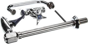 T&S Brass B-1225 Glass and Pitcher Filler Push Back Design for Glasses and 6-Inch Swing Nozzle for Pitcher