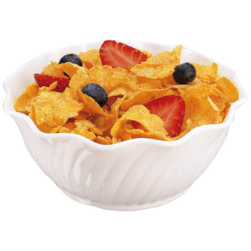 Swirl Bowl serving plastic 13 oz. white - Case of by Cambro – 13.0 ounces, White, Model SRB13CW148