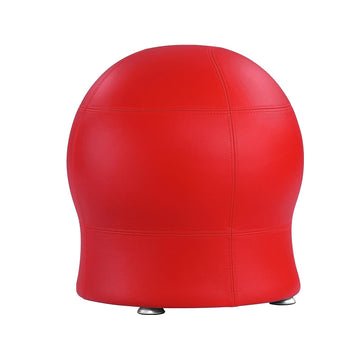 Products Zenergy Stability Exercise Ball Chair by Safco – 23"H or 20"H, Vinyl, Red Vinyl, Model 4751RV