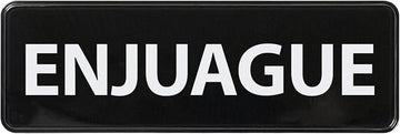 Winco Information Sign, medium, Black