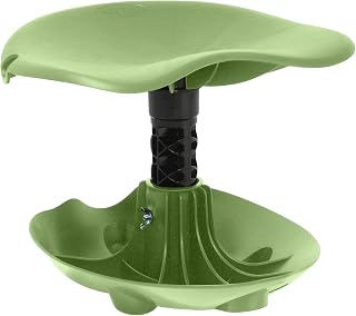 TheXceptional ROCKr Ergonomic Rocking Garden, Lawn & Yard Seat Stool, EX120 | 360° dynamic motion base relieves lower back & knee strain for gardeners. 250 lb capacity. Portable, Made in USA by Vertex
