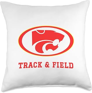 Carlisle High School Wildcats Track & Field Throw Pillow