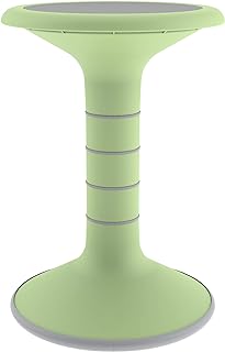 Learniture Active Motion Stool Flexible Seating for School Classroom, Office or Home - 18" Seat Height - Green Apple (LNT-NUS450-GA-SO)