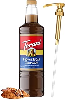 Torani Brown Sugar Cinnamon Syrup 1L with Pump – Lattes & Cocktails