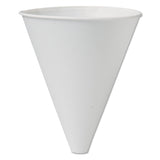 10 oz White Paper Cone Cups (Case of 1000) by SOLO – 10 oz, 10.0 ounces, Paper, White, Pack of 1000