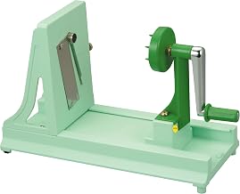 Winco Turning Slicer built in straight blade Winco VTS-3G NEW Green | Great for Food Preparation, Portioning, Prep Stations and Foodservice