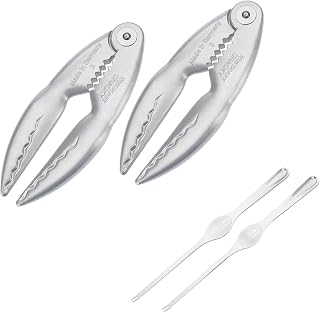 Westmark Cracky 660022E6 Lobster Forks + 2 Lobster Crackers Stainless Steel Not Specified