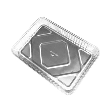 Aluminum 1/4 Size Sheet Cake Pan by Handi-Foil – 1/4 Size, 55.0 ounces, Aluminum, Silver, Pack of 100