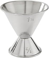 American Metalcraft J212 Jigger (Each),Silver,½ oz. x 1 ½ oz.